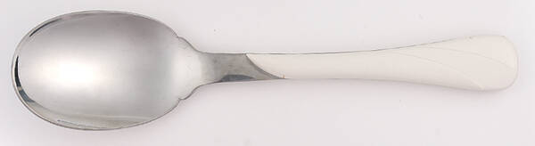 Fiesta White (Intro 1986) Tablespoon (Serving Spoon)