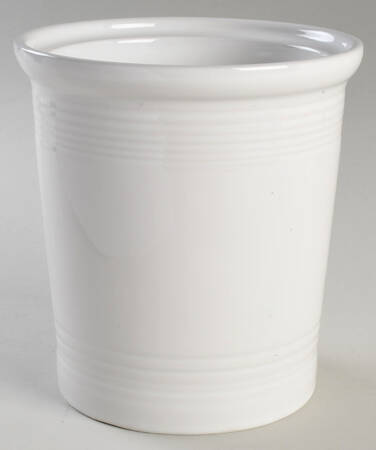 Fiesta White (Intro 1986) Medium Canister No Lid