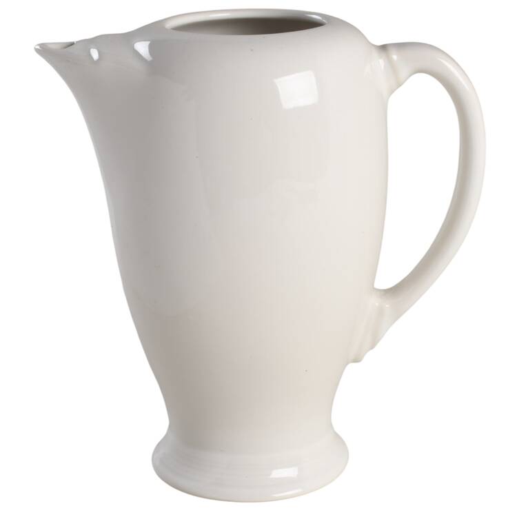 Fiesta White (Intro 1986) Coffee Pot No Lid
