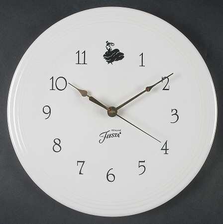 Fiesta White (Intro 1986) Clock Plate