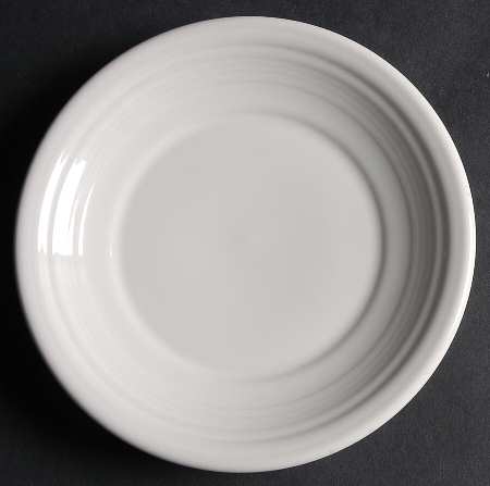 Fiesta White (Intro 1986) Underplate for 3" Flower Pot
