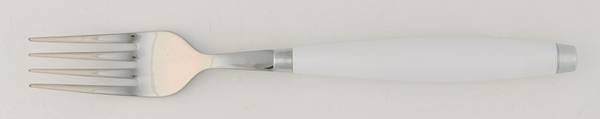 Fiesta White (Intro 1986) Dinner Fork (7 1/2" or Larger)