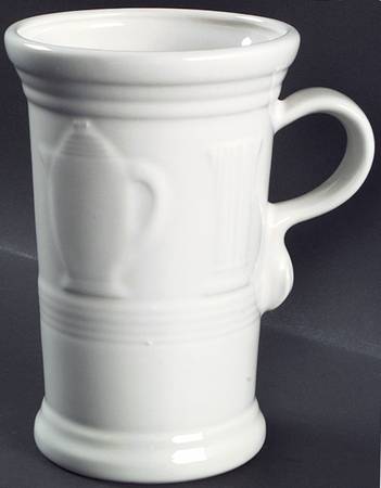 Fiesta White (Intro 1986) Cappuccino Mug