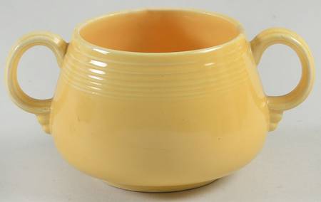 Fiesta Yellow (Older) Individual Sugar Bowl No Lid