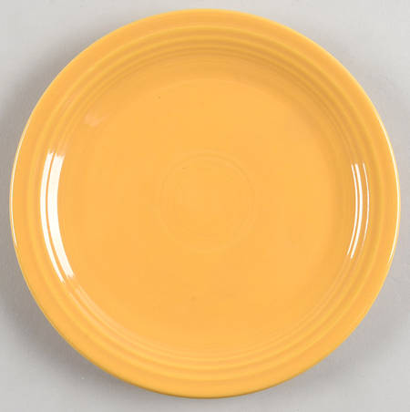 Fiesta Yellow (Older) Salad Plate