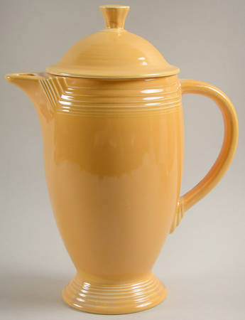 Fiesta Yellow (Older) Coffee Pot & Lid