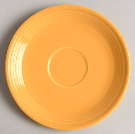 Fiesta Yellow (Older) Saucer for Footed Cup
