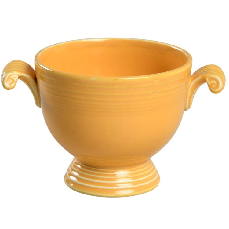 Fiesta Yellow (Older) Sugar Bowl No Lid