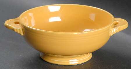 Fiesta Yellow (Older) Cream Soup Bowl