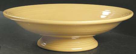 Fiesta Yellow (Older) Round Compote (Height X Width)