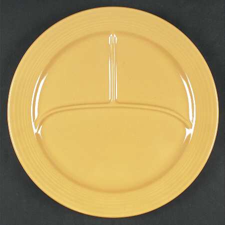 Fiesta Yellow (Older) Large Grill Plate