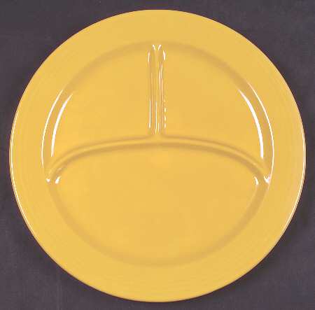 Fiesta Yellow (Older) Grill Plate