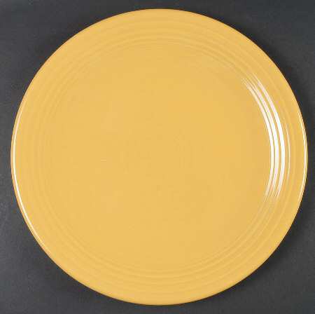 Fiesta Yellow (Older) 12" Chop Plate (Round Platter)