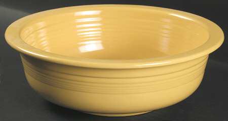 Fiesta Yellow (Older) 9" Nappy
