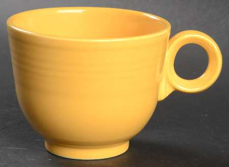 Fiesta Yellow (Older) Footed Cup