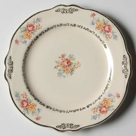 Flowers and Filigrees Bread & Butter Plate