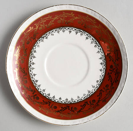 Formal Rust Red Saucer