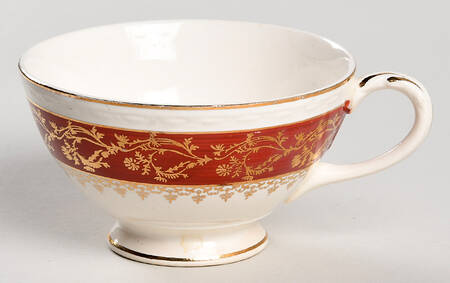 Formal Rust Red Footed Cup