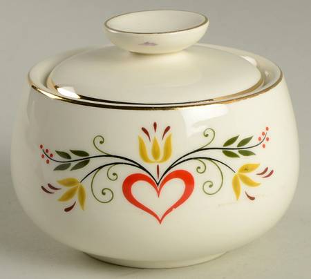 FP222 Sugar Bowl & Lid