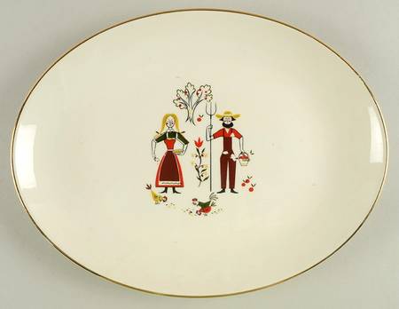 FP222 11" Oval Serving Platter