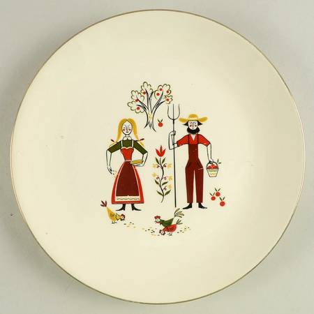 FP222 Luncheon Plate