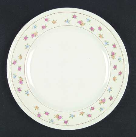 Moselle (Eggshell Georgian) Luncheon Plate