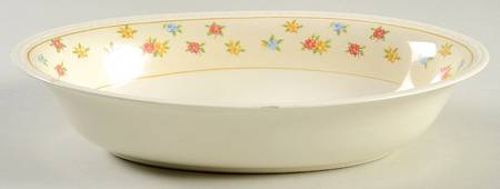 Moselle (Eggshell Georgian) 9" Oval Vegetable Bowl
