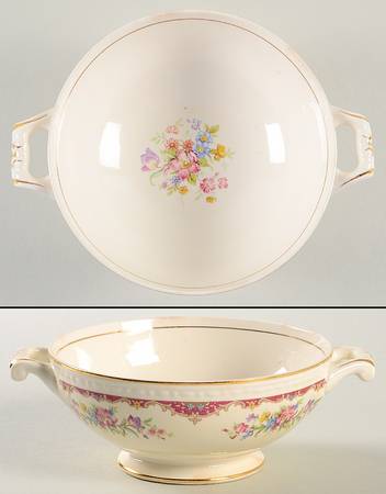 G3320 Footed Cream Soup Bowl
