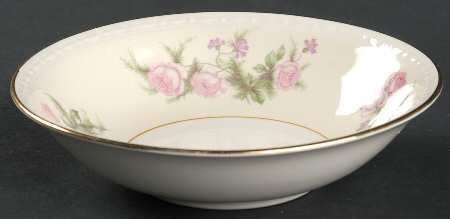 Heather Rose (Eggshell Georgian) Fruit/Dessert (Sauce) Bowl