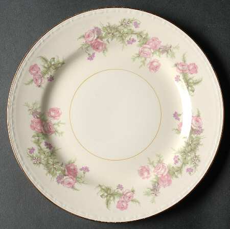 Heather Rose (Eggshell Georgian) Salad Plate