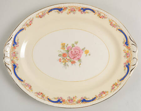 G3384 13" Oval Serving Platter