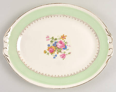 Marilyn Green 11" Oval Serving Platter