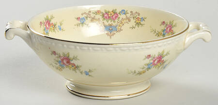 Wedgwood Footed Cream Soup Bowl