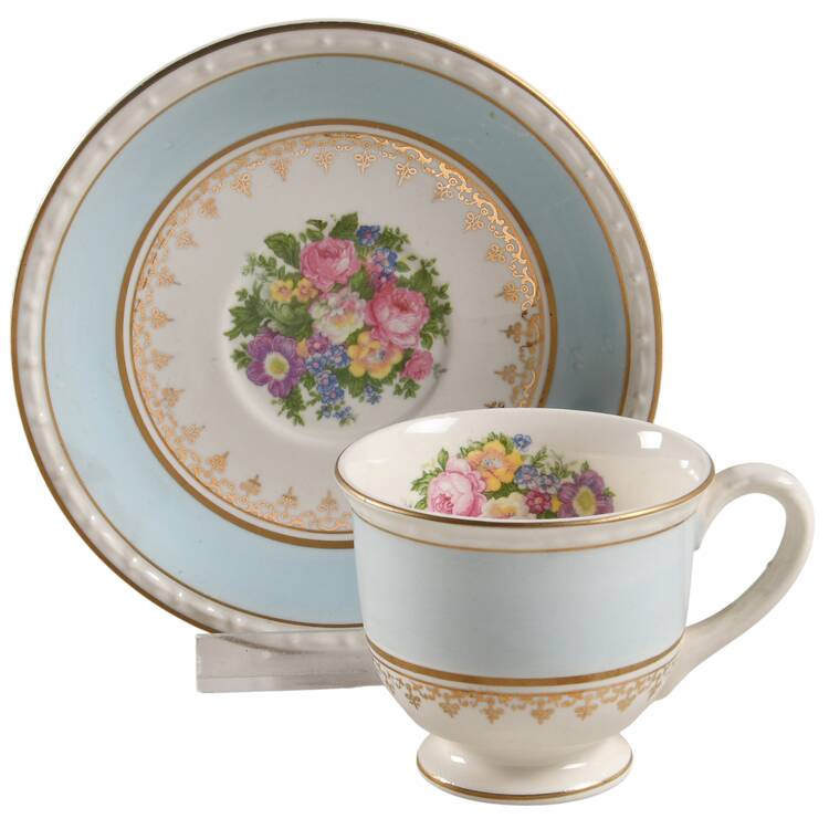 G3439 Footed Demitasse Cup & Saucer Set