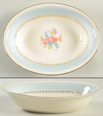 G3439 9" Oval Vegetable Bowl