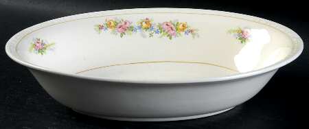 G3466 9" Oval Vegetable Bowl