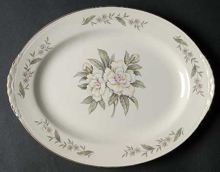 Gardenia 11" Oval Serving Platter