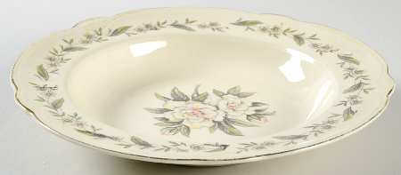 Gardenia (Marigold Sh) Rim Soup Bowl