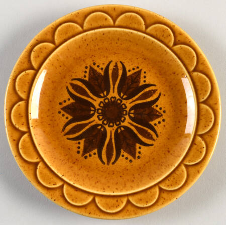 Golden Harvest Bread & Butter Plate