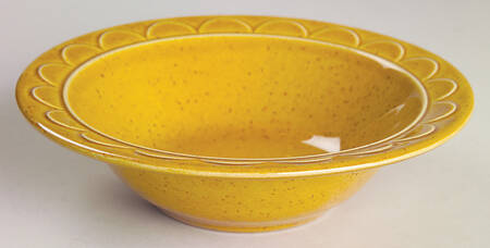 Golden Harvest Rim Cereal Bowl