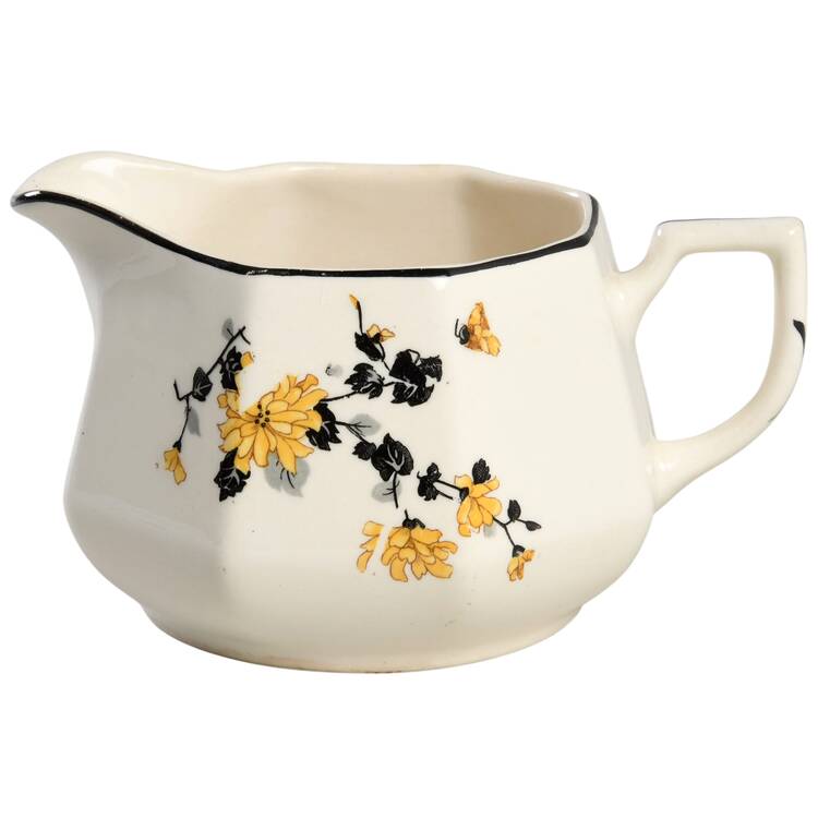 Golden Rose (Yellow Floral) Creamer