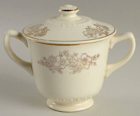 Golden Rose (Liberty Shape) Sugar Bowl & Lid