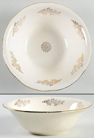 Golden Rose (Liberty Shape) 8" Round Vegetable Bowl