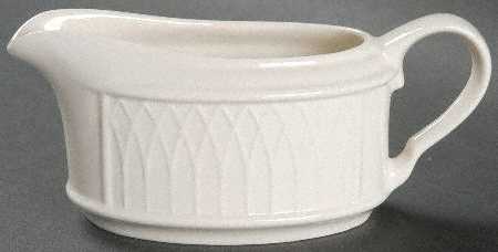 Gothic (Wide Rim) Individual Gravy Boat No Underplate