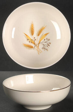 Golden Wheat (Rhythm Shape) Coupe Cereal Bowl