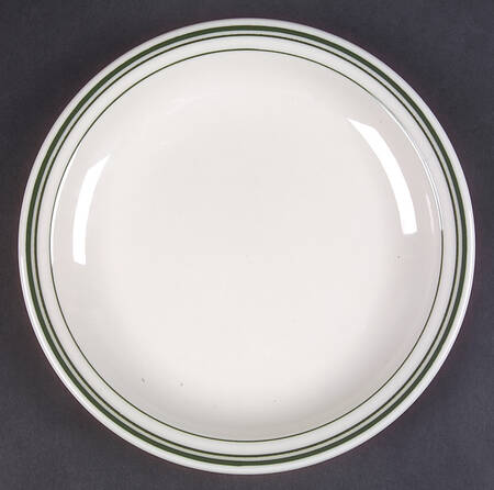 Green Band Salad/Dessert Plate