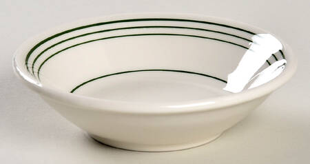 Green Band 4 3/4" Fruit Bowl
