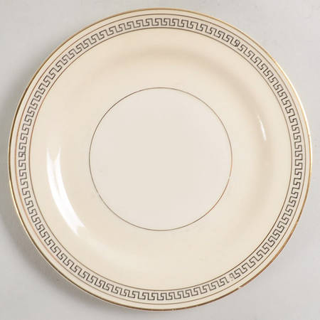 Greek Key Bread & Butter Plate