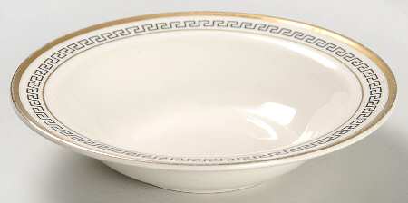 Greek Key Fruit/Dessert (Sauce) Bowl