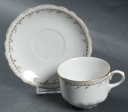 H111 Flat Cup & Saucer Set